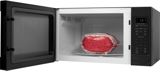 GE® 1.6 Cu. Ft. Black Countertop Microwave-2