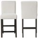 New Classic® Home Furnishings High Line 5-Piece Brown/White Counter Dining Set-3