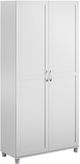 Ameriwood Home Lory Framed 36" Dove Gray Utility Cabinet-2