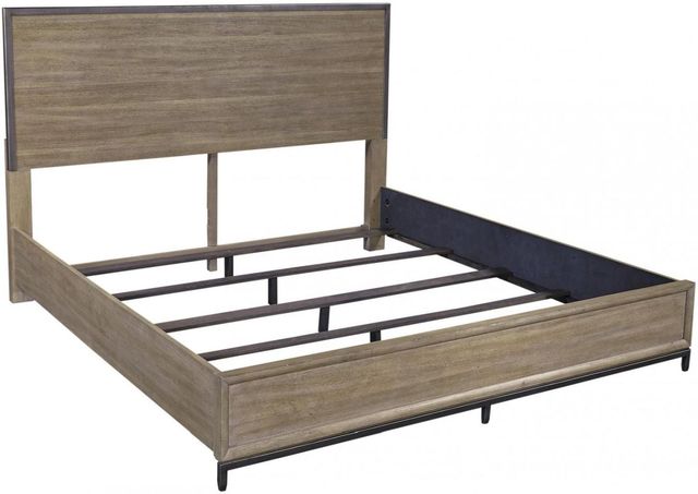 aspenhome® Trellis Desert Brown California King Panel Bed-1