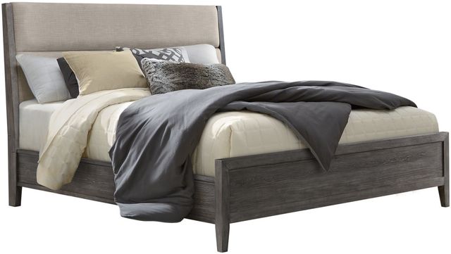 Intercon Portia Brushed Brindle King Upholstered Bed-0