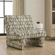 Uttermost® Willa Moss Green/Off-White Accent Chair-2