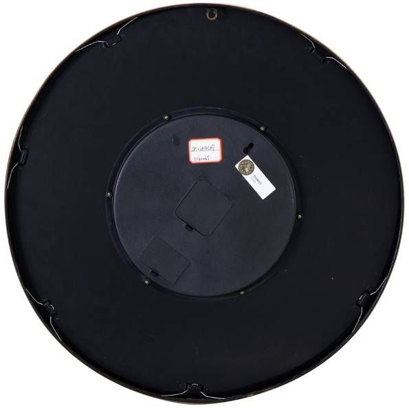 YHD Dark/Gold Round Gear Clock-2