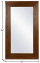 StyleCraft Norman Wyatt Home Brown Mirror-5