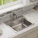 Elkay Lustertone® Classic Lustrous Satin 25" x 22" x 8-1/8" 1-Hole Single Bowl Drop-In Sink-2
