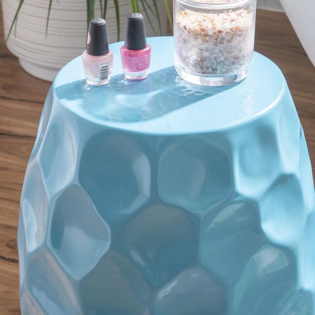 Powell® Samira Teal Side Table-2