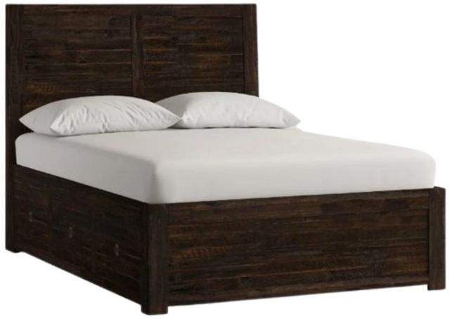 Jofran Inc. Kona Grove Warm Queen Panel Storage Bed-0
