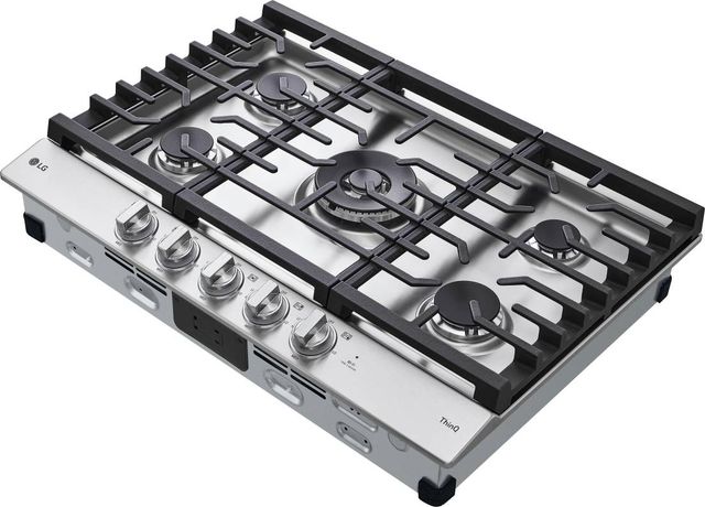 LG 30" Stainless Steel Gas Cooktop-1