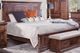 Urban Collections by Yutzy Woodworking Norway Earthtone/Maple King Panel Bed-0