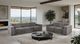 Furniture of America® Kimara Dark Gray Loveseat-2