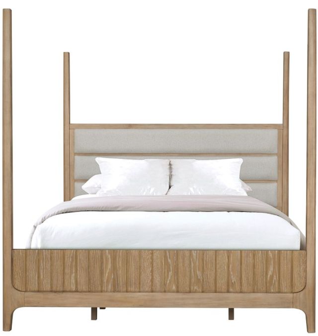 Parker House® Escape Glazed Natural Oak Queen Poster Bed-2