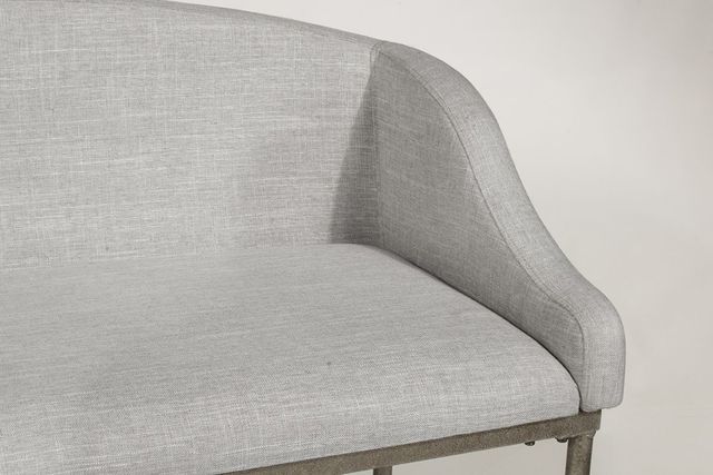 HH2 Home Dillon Pewter Counter Height Bench-1