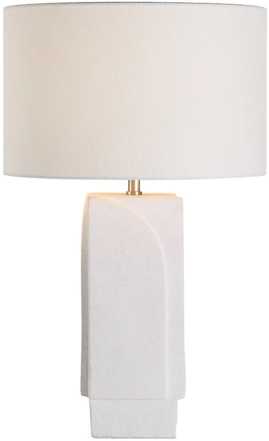 Renwil® Scavo Matte Off-White Table Lamp-4