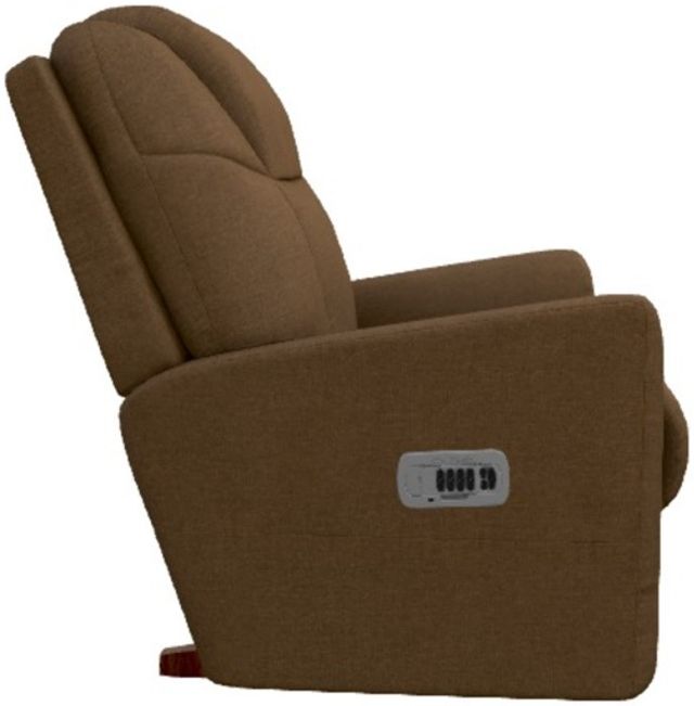 La-Z-Boy® Sparrow Nutmeg Power Rocking Recliner with Headrest and Lumbar-3