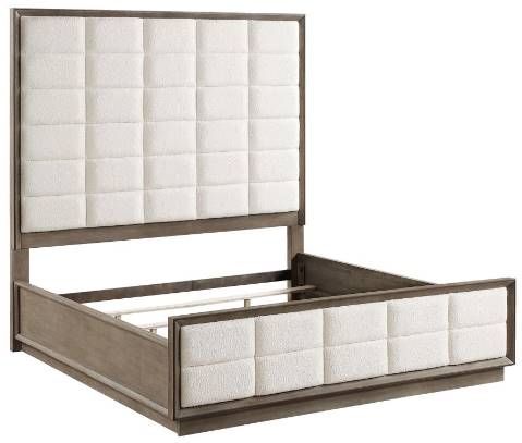 Coaster® Durango Cream/Washed Oak California King Panel Bed -1