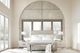 Bernhardt Stratum Gray/Polished Nickel Bench-1
