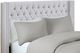 Olliix by Madison Park Grey Queen Amelia Upholstery Headboard-4