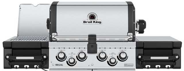 Broil King® Regal S 490 PRO 4-Burner Stainless Steel Freestanding Liquid Propane Grill-2