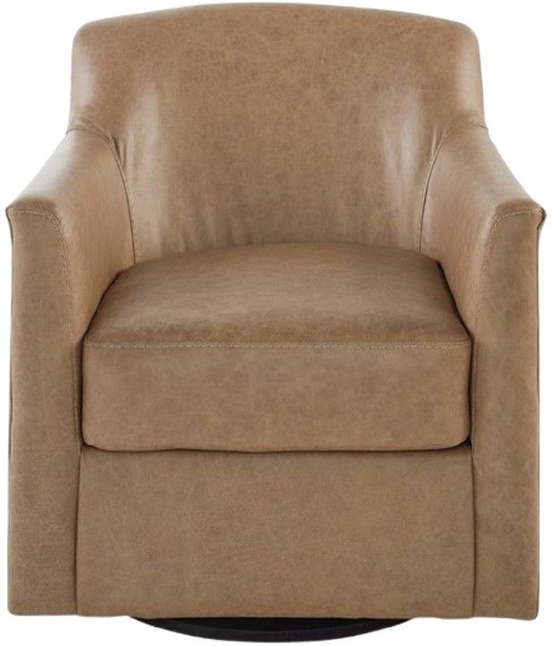 Signature Design by Ashley® Bradney Tumbleweed Swivel Accent Chair-1