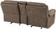 Homelegance® Aram Brown Manual Glider Double Reclining Loveseat-3