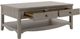 Signature Design by Ashley® Charina Antique Gray Cocktail Table-1