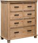 A-America® Glacier Point Golden Java Chest-0