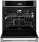 Jennair® RISE™ 30" PrintShield Stainless Steel Single Electric Wall Oven with V2™ Vertical Dual-Fan True Convection-1