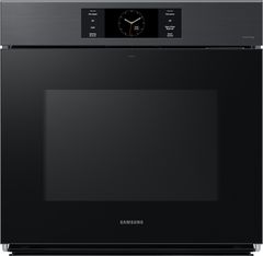 Samsung 7 Series 30" Matte Black Steel Single Electric Wall Oven