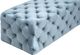 TOV Furniture Kaylee Sea Blue Velvet Ottoman-3