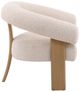 Dovetail Furniture Frankie Cream Occasional Chair-2