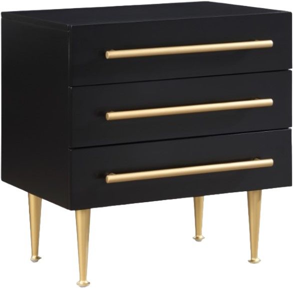 Meridian Furniture Marisol Black Nightstand-0