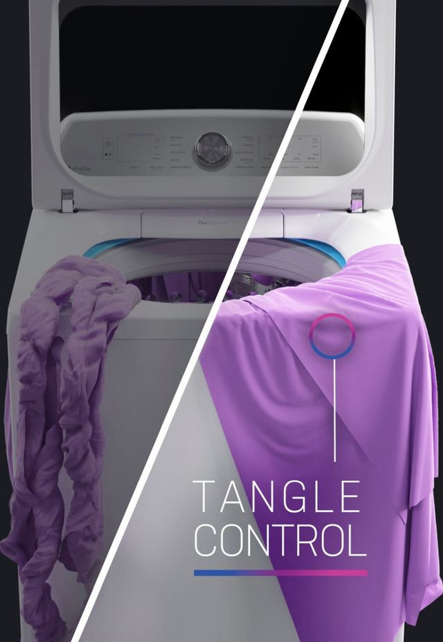 GE Profile™ 5.3 Cu. Ft. Sapphire Blue Top Load Washer -9