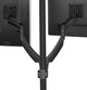 Chief® Kontour™ Black K1P 2 Monitors Dynamic Pole Mount-1
