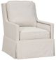 Fairfield® Customizable Kelly Skirted Lounge Chair with Knife-Edge Back-0