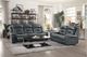 Mazin Furniture Darwan Double Layflat Reclining Sofa-4