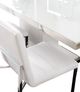 Modus Furniture Amalfi White Upholstered Dining Side Chair-4