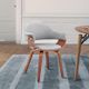 Armen Living Adalyn Walnut Dining Chair-3