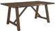 Mazin Furniture Whittaker 5 Piece Burnished Brown Dining Set-4