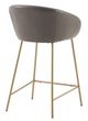 Olliix by Madison Park Isadora Brown and Gold Counter Stool-3