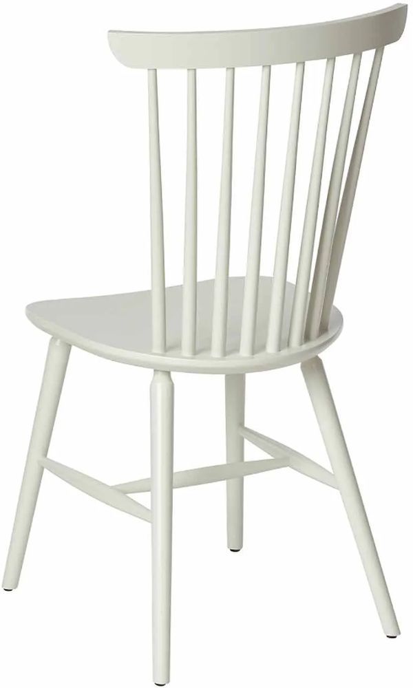 Liberty Furniture Capeside Cottage Porcelain White Spindle Back Side Chair-2