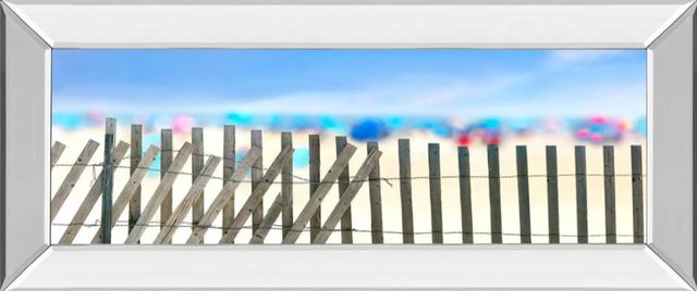 Classy Art Beachscape II by James Mcloughlin Mirrored Frame Wall Art-0