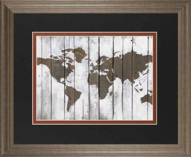 Classy Art Heathered World by Bassin, C. Wall Art-0