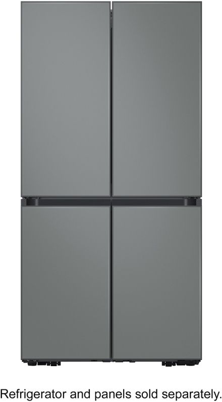 Samsung Bespoke 18" Grey Glass Refrigerator Top Panel-1