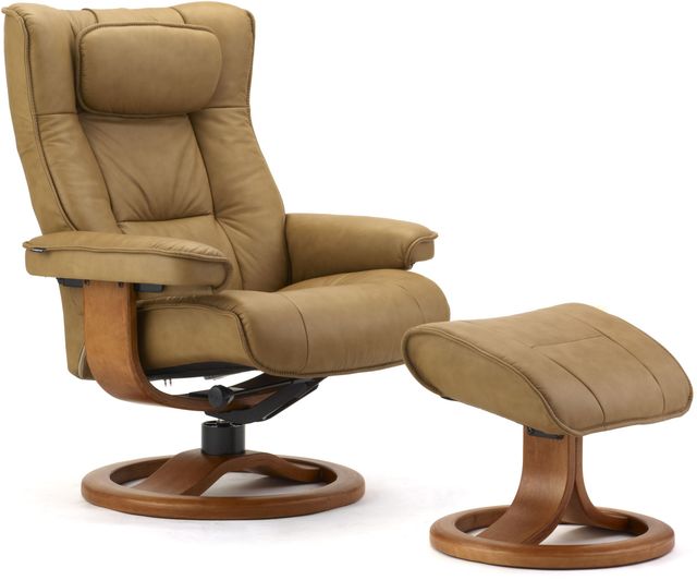 Fjords® Classic Comfort Regent R Hassel Large Recliner-0