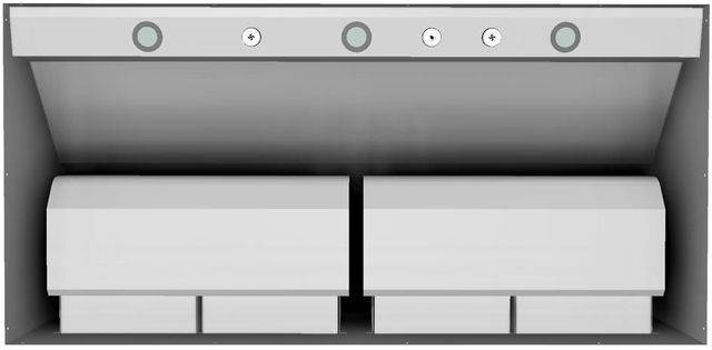 Vent-A-Hood® 48" Stainless Steel Wall Mounted Liner Insert Range Hood-2