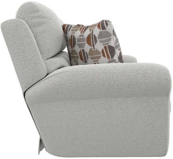 Catnapper® Kellen Ecru/Morocco Manual Lay Flat Reclining Sofa-2