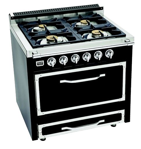 Viking® Tuscany 36" Splash Pro Style Dual Fuel Range-1