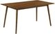 Armen Living Westmont Walnut Rectangular Dining Table-1