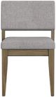 Intercon Flex Gray/Sandbar Oak Upholstered Side Chair-2