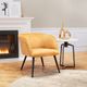 Zuo® Modern Papillon Yellow Accent Chair-4